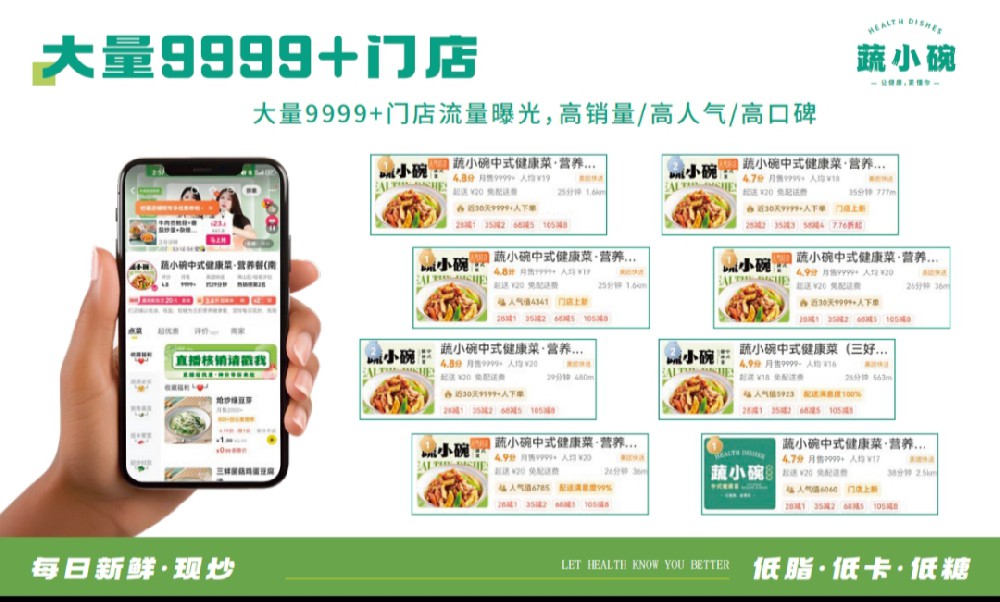 蔬小碗中式健康菜有门店吗？全国400+连锁店布局解析